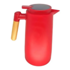 Garrafa De Café 1 Litro Cabo Madeira Com Isolamento Térmico V