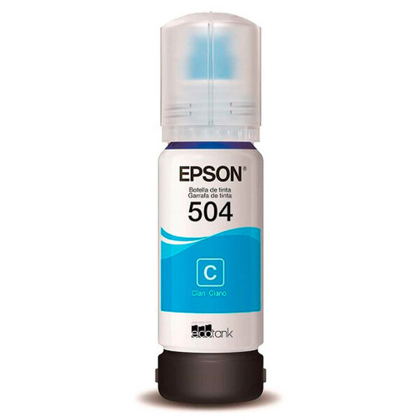 Garrafa De Tinta Refil Para Ecotank T504 Epson