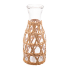 Garrafa de Vidro Decorado C/Sisal 800ml Wolff