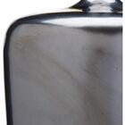 Garrafa Decorativa Ariel De Cerâmica Cinza Para Sala Estante