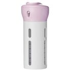 Garrafa Dispenser Portátil 4 Em 1 Shampoo Gel Cremes Rosa Via
