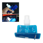 Garrafa Dobrável Material Ecológico Bico Segurança 480ml