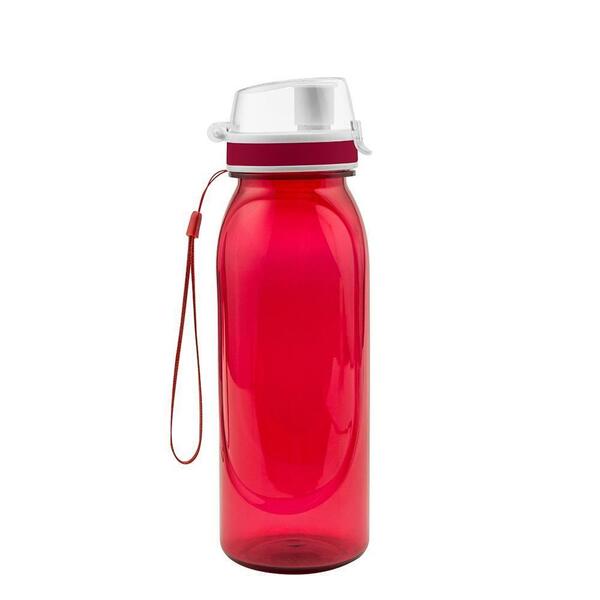 Garrafa Esportiva 600 Ml Vermelha Moda Do Chef