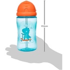 Garrafa Infantil Canudo Retratil Dino Patinete 340ml Buba - A