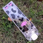 Garrafa Infantil Transparente C/ Rosca 500ml  Mod. Leite  - V