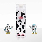 Garrafa Infantil Transparente C/ Rosca 500ml  Mod. Leite  - V