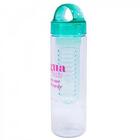 Garrafa Infusor Verde Água Detox