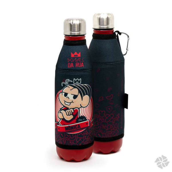Garrafa Inox Com Cinta Em Neoprene Mônica Donas Da Rua Garraf