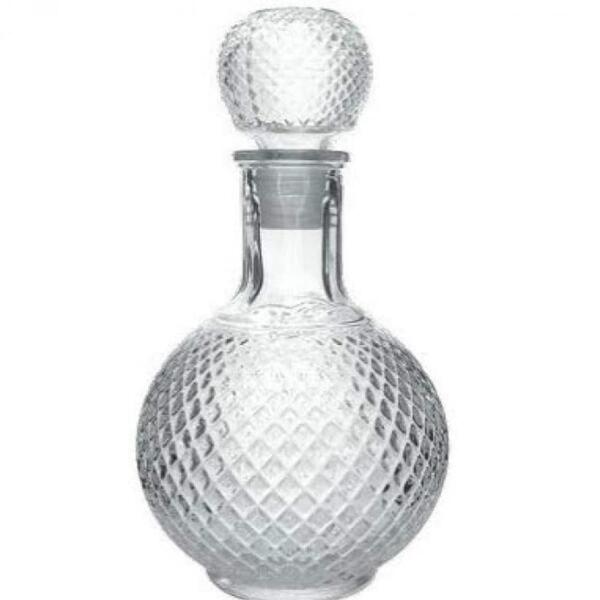 Garrafa Licoreira E Whisky De Vidro Persia 1 Litro - Yazi