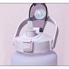 Garrafa Motivacional Anti-vazamento 2 L Livre Bpa - Verde