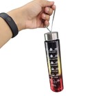 Garrafa Motivacional Metalica Kit 3 Uni Medidor Agua Cha Pass