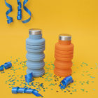 Garrafa Retrátil 500ml Azul U