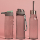 Garrafa Squeeze 650ml Plástica Para Água Suco Chá Café Ou Chu