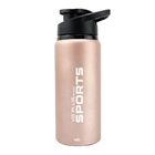 Garrafa Squeeze Alumínio Brilhante Com Trava 600ml Academia B