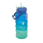 Garrafa Squeeze Lyor De Wave Azul E Verde C/ Adesivos 2l