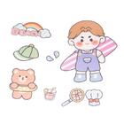 Garrafa Squeeze Lyor Wave Amarela E Roxa C/ Adesivos 2l 5898