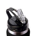 Garrafa Squeeze Térmico Emborrachado 500ml Preto C24 Acte