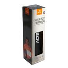 Garrafa Squeeze Térmico Emborrachado 500ml Preto C24 Acte