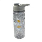 Garrafa Squezze Gel Congelante Bebida Cinza Mantem Agua Gelada
