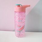 Garrafa Squezze Gel Congelante Bebida Rosa Mantem Agua Gelada