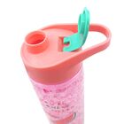 Garrafa Squezze Gel Congelante Bebida Rosa Mantem Agua Gelada