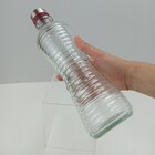 Garrafa Suco Água Leite Home&co Vidro 950ml 31x9x9cm Transpar