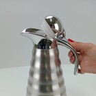 Garrafa Térmica 1,6l Parede Dupla Em Inox Design Muller Luxo