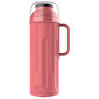 Garrafa Térmica 1 Litro Ampola De Vidro Rosa Personal Termola