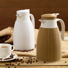 Garrafa Termica 1l Com Rattan De Plastico Marrom Tress Lyor 6