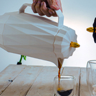 Garrafa Térmica 1l De Plástico Diamond Branca