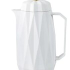 Garrafa Térmica 1l De Plástico Diamond Branca