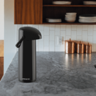 Garrafa Termica 1l De Plastico Preta Unitermi