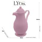 Garrafa Termica 1l Vintage Rosa Lyor 7997