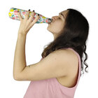 Garrafa Termica 500ml Estampada Flores Frutas InoxConserva Ag