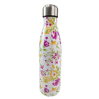 Garrafa Termica 500ml Inox Estampa Flores Floral Florido Cons