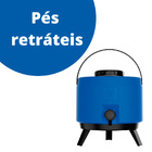 Garrafa Térmica 6 Litros Com Torneira Termolar Maxitermo Azul