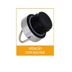 Garrafa Térmica Aço Inox 1,0 Litro Água Gelada 24h Academia V