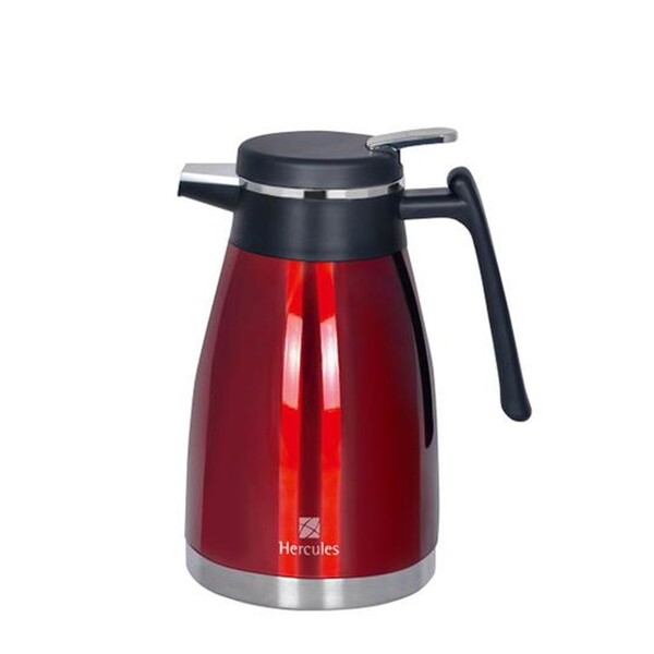 Garrafa Termica Aço Inox 1,5 L Vermelha - Hercules