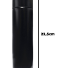 Garrafa Térmica Aço Inox Com Termômetro Digital Led 500ml Pre