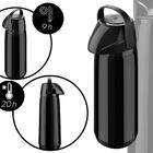 Garrafa Termica Air Pot Pp Slim 1 8l Preto Invicta 1002000101