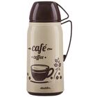 Garrafa Térmica Aladdin Coffee Line 1l Rosca Decorada Terra