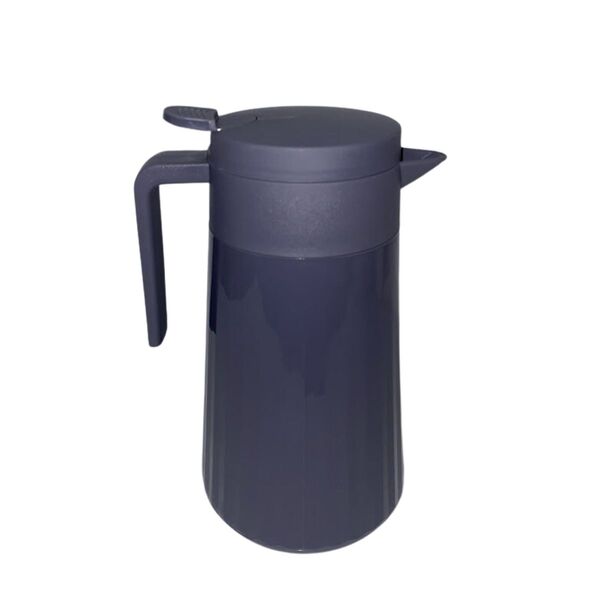 Garrafa Térmica Azul Marinho De Plástico 1l - Ds Home