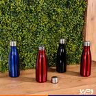 Garrafa Térmica Bebidas Quentes E Geladas Tampa De Rosca Aço