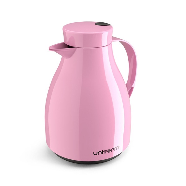 Garrafa Térmica Bule Gatilho Paris Unitermi 1 Litro Café Chá