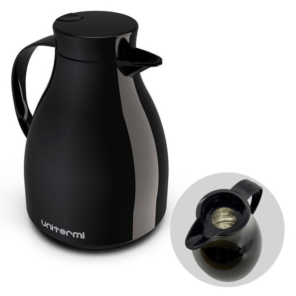 Garrafa Térmica Café Chá 1litro De Mesa Com Melhor Gatilho