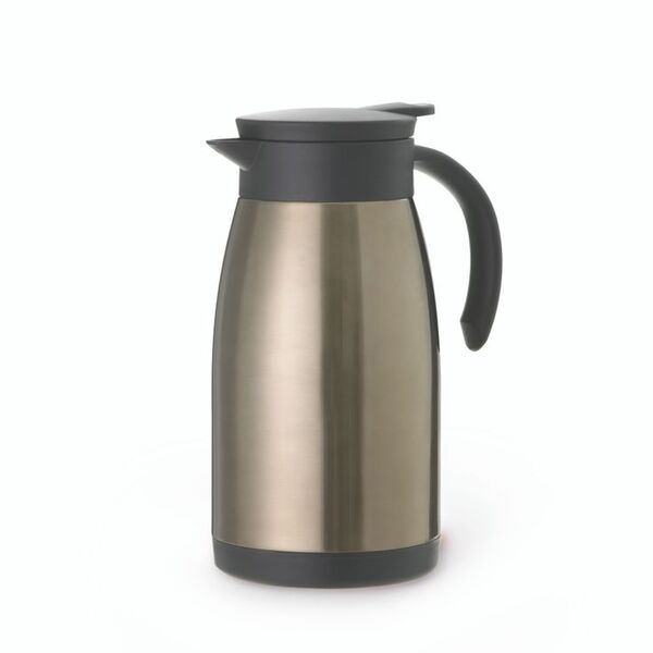 Garrafa Térmica Com Parede Dupla De Inox Bronze 1 Litro - Mim