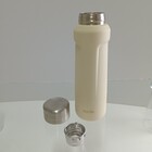 Garrafa Térmica Com Parede Dupla Squeeze Inox Branco 500ml