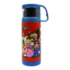Garrafa Térmica Com Tampa E Xícara Mario E Turma 350 Ml