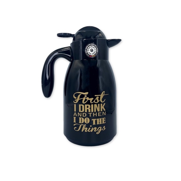 Garrafa Térmica De Café E Chá 1 Litro Black