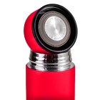 Garrafa Térmica De Inox Portátil 500ml Quente Frio Tampa Borr